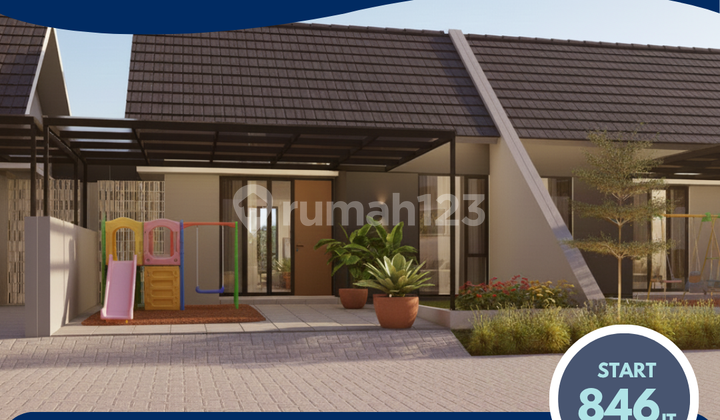 Rumah Modern Area Krian tipe 55/183 Lokasi Super Strategis