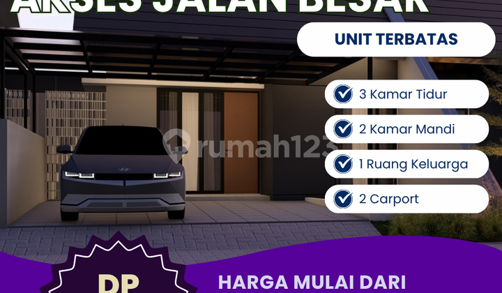 Hunian Ramah Lingkungan Blok B1 No. 09, Dekat Area Industri