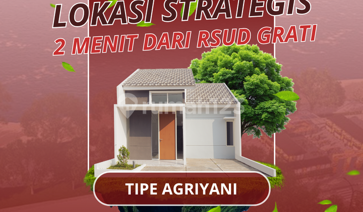 Promo Rumah tipe Agriyani 36/66 Dp 0% Lokasi Super Strategis 2