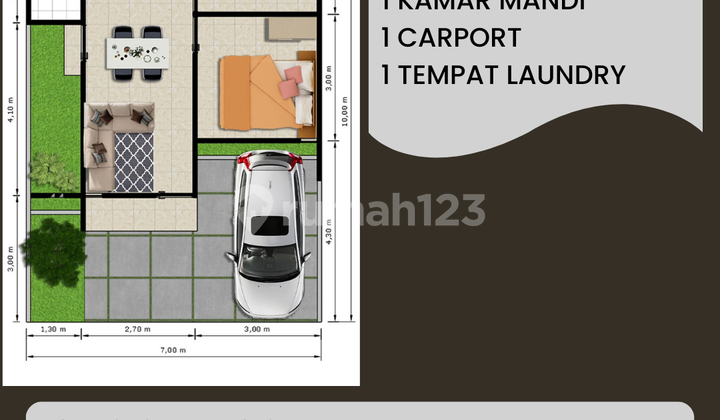 Rosemary Block E6 No.03 – Minimalist House with Flat Installments!