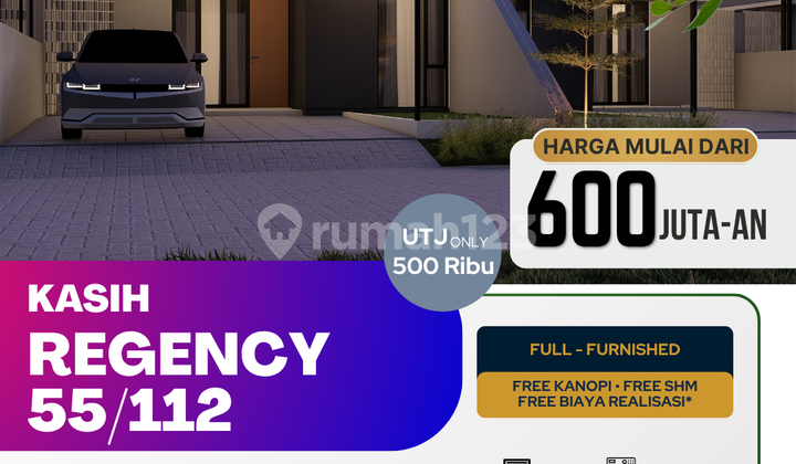 Rumah Baru SHM di Krian, Desain Minimalis & Siap Huni