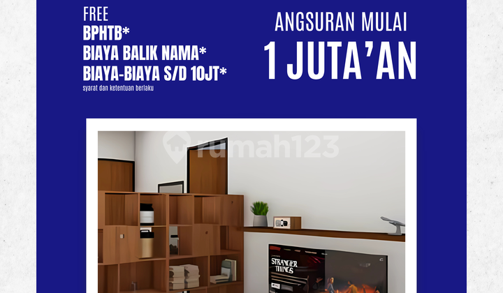 Diskon spesial warga Pandaan – Type 36/70 Rosemary Blok B19 2