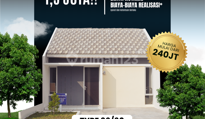 Promo untuk Warga Rejoso – Type 36/60 Edelweiss Blok A18 Grati