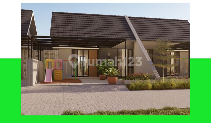 Rumah Baru Krian, Cicilan Ringan, Legalitas Lengkap SHM 2