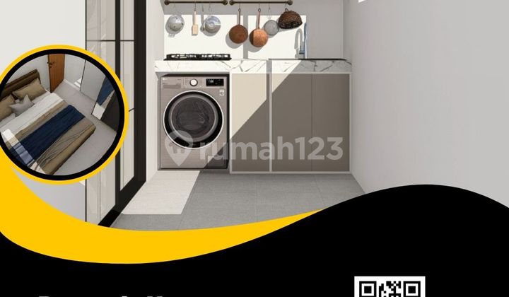 Rumah Minimalis Modern Type Wahid 30/60 Blok A5 Harga Terjangkau