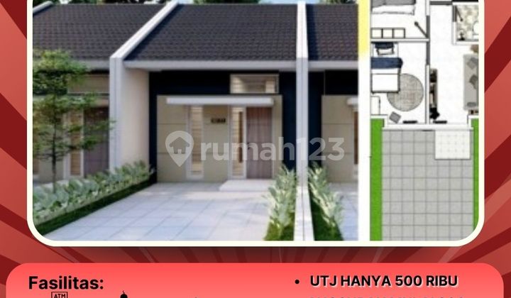 Type Rafif 36/72 – Blok A3 | Rumah Strategis Tanpa DP