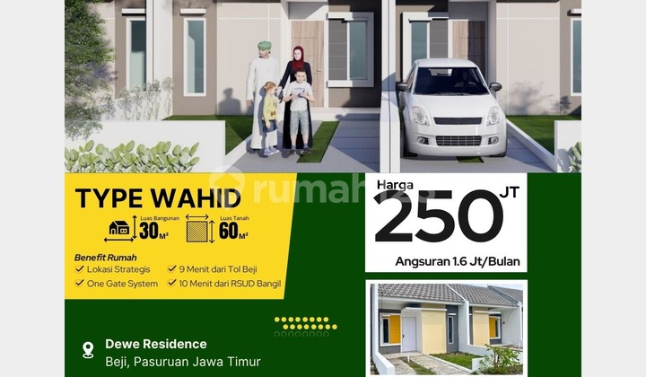 Type Premium 36/60 Blok A3 – Hunian Nyaman, Harga Terjangkau