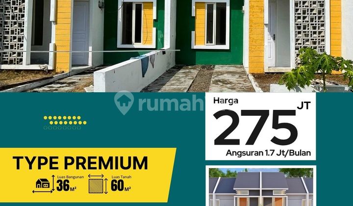 Rumah Type Premium 36/60 Blok C1 No.07 - Dekat Tol