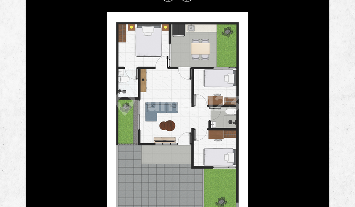 Modern Minimalist House in Krian, Strategic & Comfortable 2