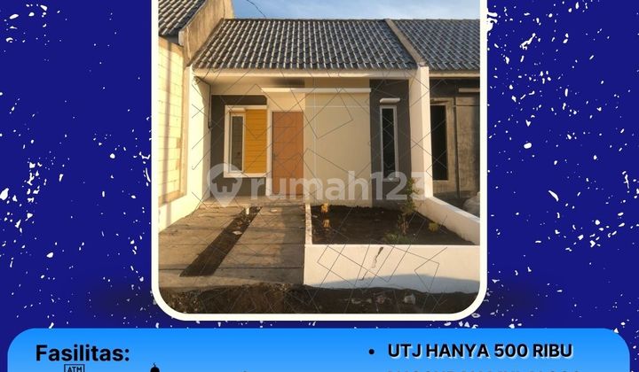 Rumah Type Wahid 30/60 Blok D6 no 1 KPR Jumbo, Bayar Mini