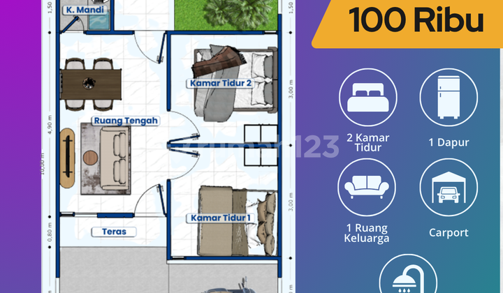 Aster 36/60 Grati Pasuruan House, Ready to Occupy Best Price 2