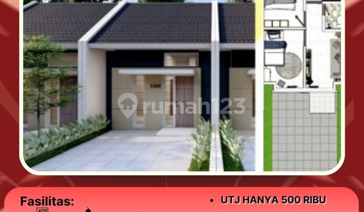 Rumah Type Wahid 30/60 Blok D5 no 1 hanya 0 DP, Milikmu Sekarang