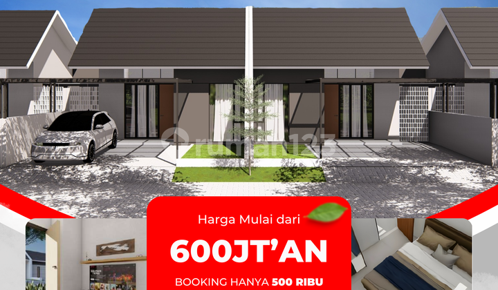 Hunian Modern Krian Dekat Tol, Legalitas SHM, Harga 600 Jutaan