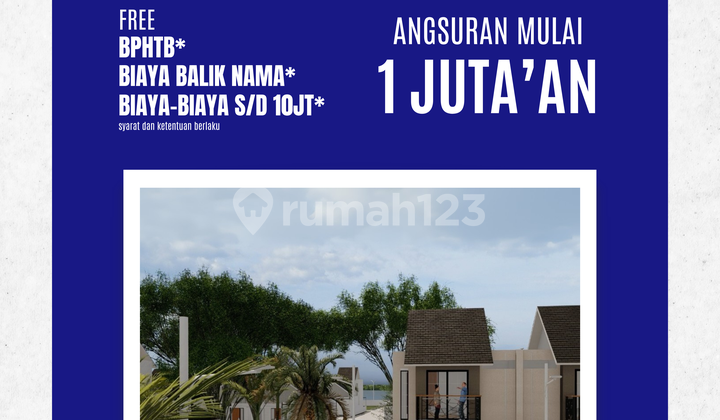 Rumah nyaman untuk warga Rejoso – Type 53/66 Daisy Blok C14 2
