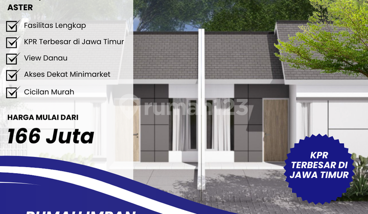 Rumah Hunian Minimalis Modern - Type Aster 36/60 Blok A10 Rumah Hunian Minimalis Modern - Type Aster 36/60 Blok A10