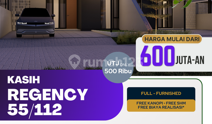 Rumah Siap Huni Krian, Dekat Tol Sidoarjo-Gresik