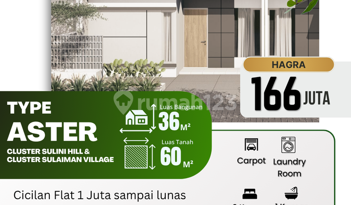 Comfortable Residence Grati Pasuruan, Complete SHGB & One Gate Comfortable Residence Grati Pasuruan, Complete SHGB & One Gate