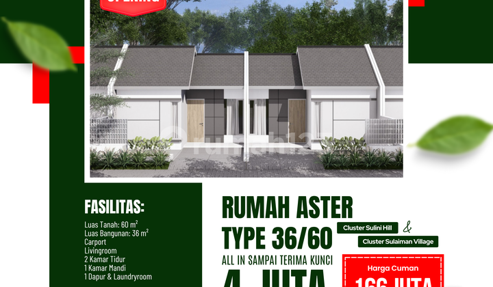 Aster House SHM 166 Million, 1 Million Installments, Strategic Location