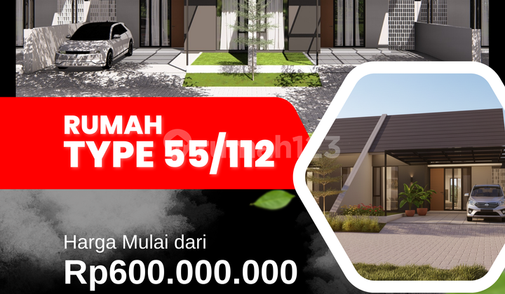 Rumah Minimalis Modern di Krian, Strategis & Nyaman