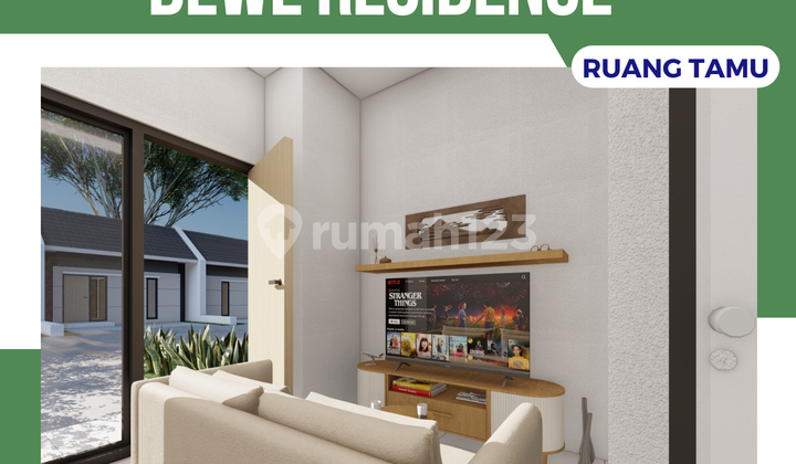 Rumah dijual Type SHUBUH 36/72 Blok D4/03 - Legalitas Aman