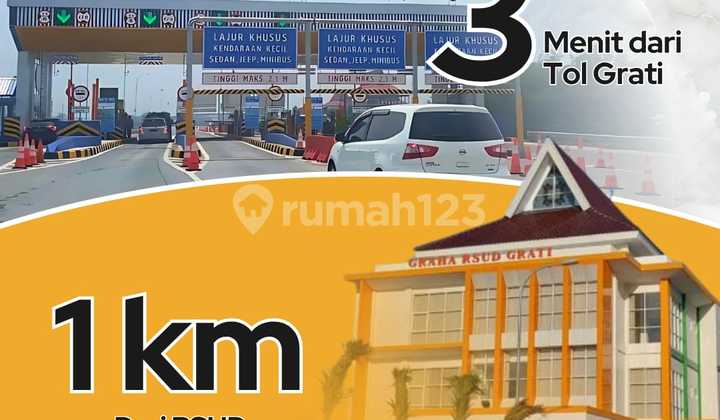 Launching Cluster Baru Type Aster Sulaiman Grati Pasuruan, Rumah View Danau Cicilan Flat 1 Juta! 2