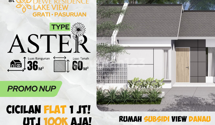 Rumah Cantik Tipe Aster 36/60 di Grati Pasuruan Rumah Cantik Tipe Aster 36/60 di Grati Pasuruan