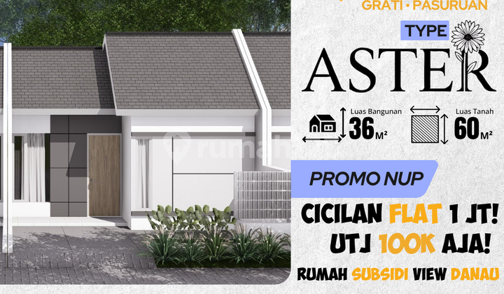 Harga 166 Jutaan, Cicilan 1 Jt-an. Cluster Sulaiman & Sulini Hills Grati. 1