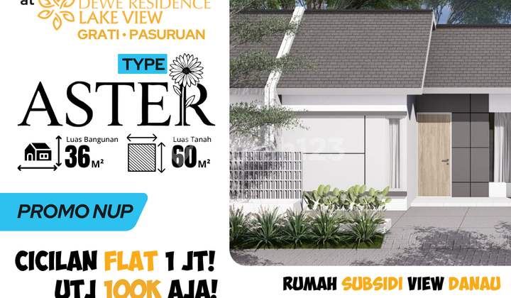 Dijual Rumah Modern Minimalis di Kejayan, Subsidi KPR