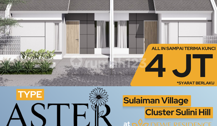 Dream Home Type Aster Subsidized House Lake View Near Toll Access