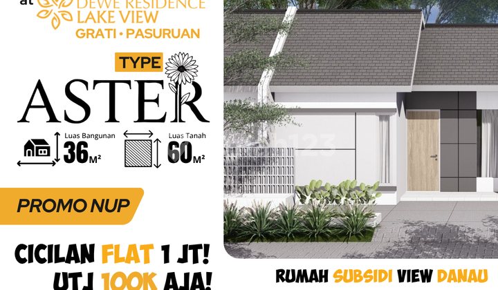 "Rumah Modern Kejayan Pasuruan, 2KT Siap Huni & DP 0%"