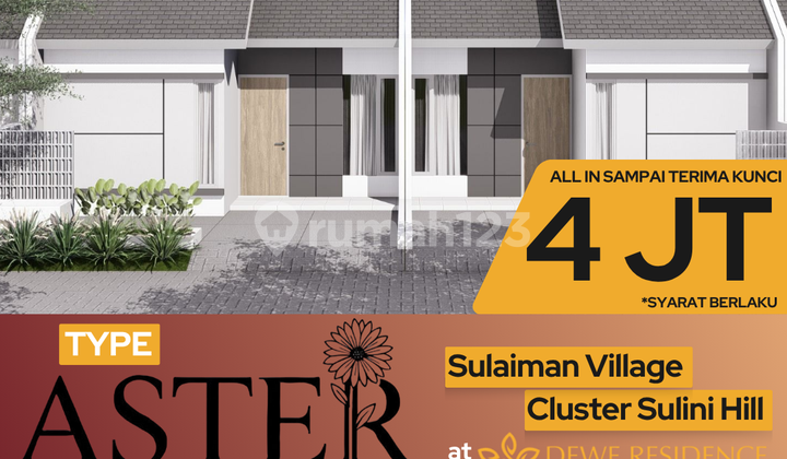 Subsidized House Type Aster in Pasuruan with a Natural Lake Ambiance