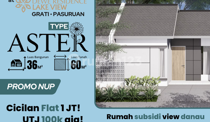 Affordable House in Grati Pasuruan, Type Aster, Block P1 No. 08