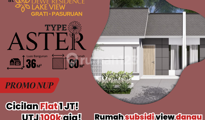 Tipe Aster View Danau Harga Mulai 166 Jt-an Tipe Aster View Danau Harga Mulai 166 Jt-an