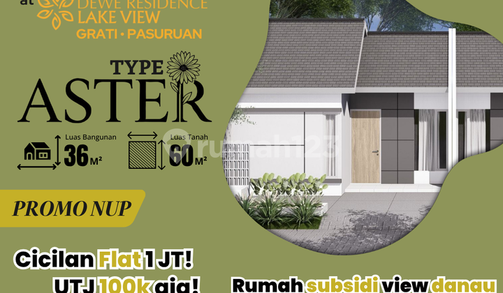Rumah Impian Tipe Aster Promo UTJ 100k Rumah Impian Tipe Aster Promo UTJ 100k
