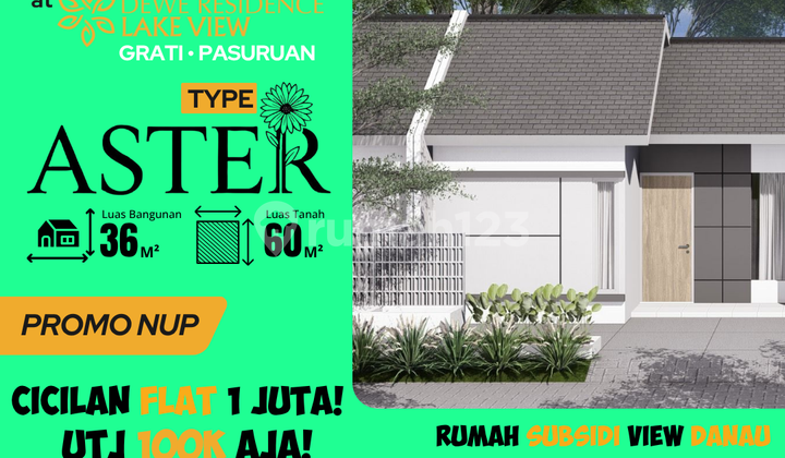 Rumah Type Aster, 3 Menit dari Tol Grati