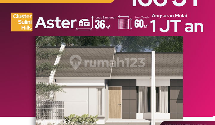 Affordable House in Grati Pasuruan, Type 36/60, Complete SHM