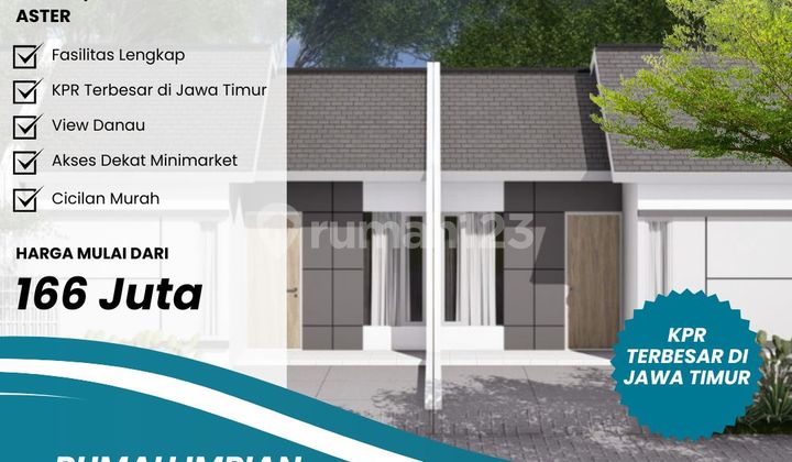 Rumah Aster, Cicilan Flat Cuma 1 Juta! Dekat RSUD 1