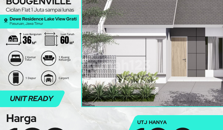 Super Hemat! Tipe Aster 36/60 - Rumah Strategis Dekat RSUD Super Hemat! Tipe Aster 36/60 - Rumah Strategis Dekat RSUD