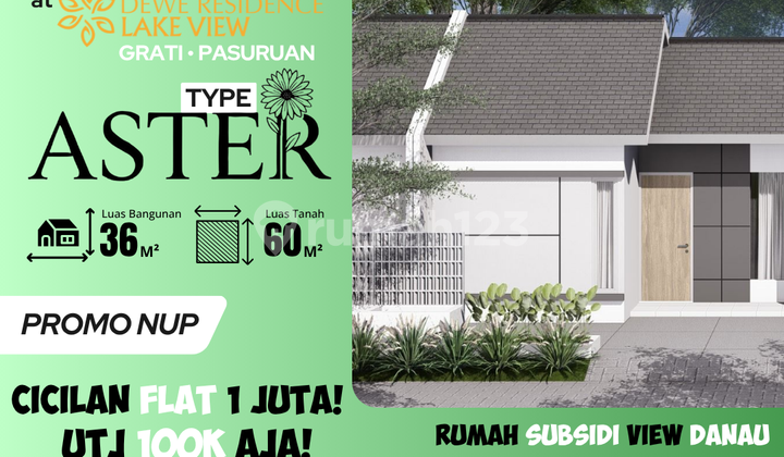 Promo Rumah Aster 36/60 Dekat Tol Grati, Cocok untuk Keluarga Promo Rumah Aster 36/60 Dekat Tol Grati, Cocok untuk Keluarga