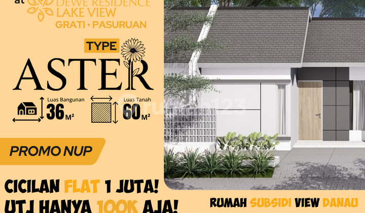Rumah Aster 36/60 Pasuruan - 3 Menit dari Puskesmas Grati Rumah Aster 36/60 Pasuruan - 3 Menit dari Puskesmas Grati