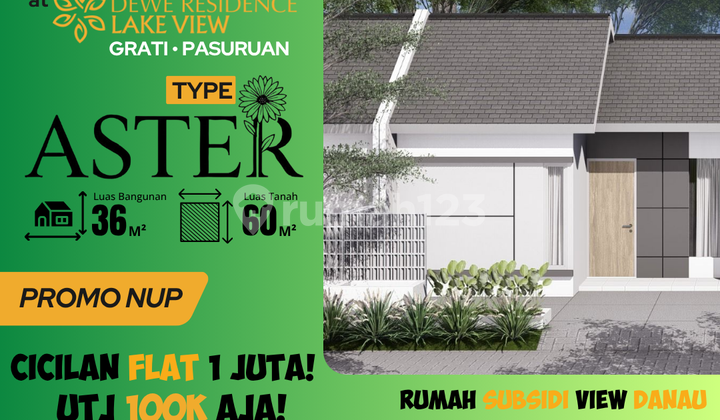 Hunian Aster Dekat Tol Pasuruan, Cicilan Flat Sejuta! Hunian Aster Dekat Tol Pasuruan, Cicilan Flat Sejuta!