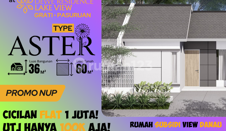 Rumah Type Aster, 3 Menit dari RSUD Grati Rumah Type Aster, 3 Menit dari RSUD Grati