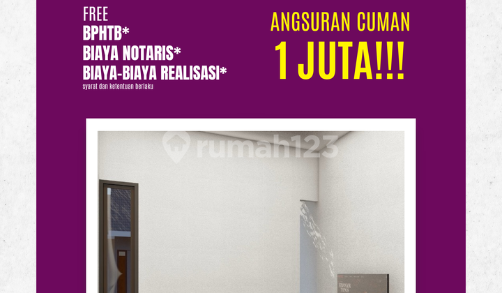 Rumah Baru Grati 166Jt, Cicilan 1Jt-an, Siap Huni Cepat 2