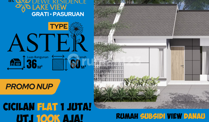 Rumah Type Aster 36/60, Siap Huni, Tenang Setiap Hari