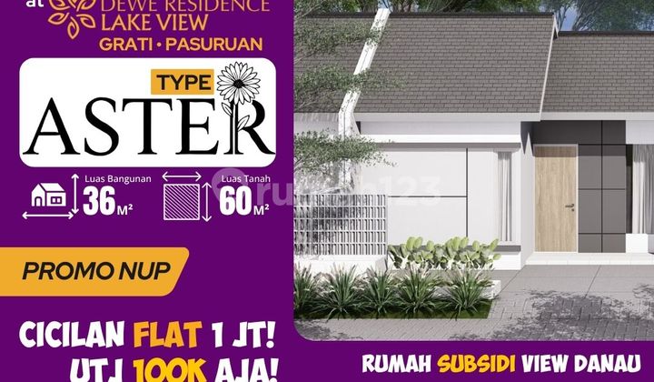 Rumah Aster Promo, UTJ 100rb, Cicilan 1 Juta Rumah Aster Promo, UTJ 100rb, Cicilan 1 Juta