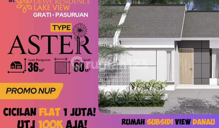 Rumah Aster 36/60 Pasuruan - 3 Menit ke RSUD Grati 1