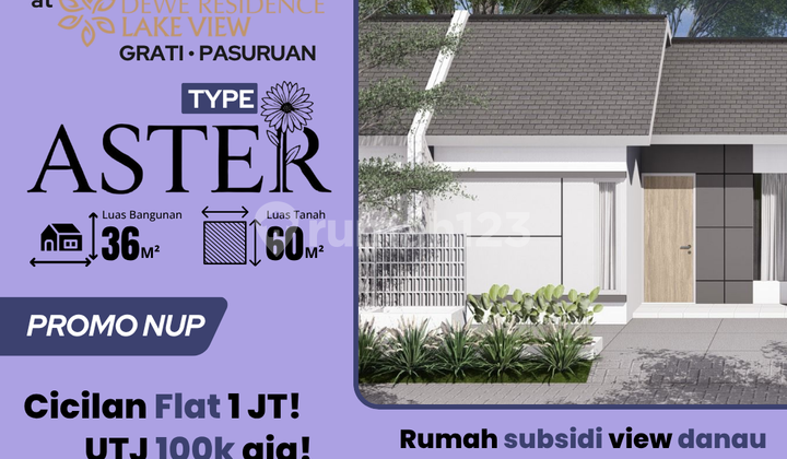Cicilan 1 Jt Rumah Aster UTJ 100k Blok C2 No 03