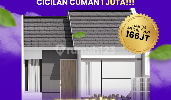 Hunian Siap Huni 166Jt Grati Pasuruan, Cicilan 1Jt/Bulan