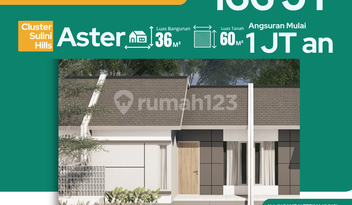 Rumah Murah 166Jt Grati, Booking 100Rb, Siap Huni Rumah Murah 166Jt Grati, Booking 100Rb, Siap Huni