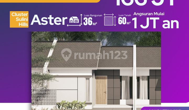 Rumah Baru Aster Grati, 166Jt, Bebas Biaya Notaris Rumah Baru Aster Grati, 166Jt, Bebas Biaya Notaris